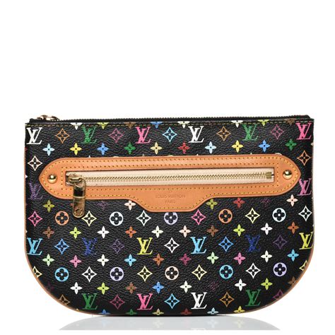 louis vuitton multicolor pochette plate